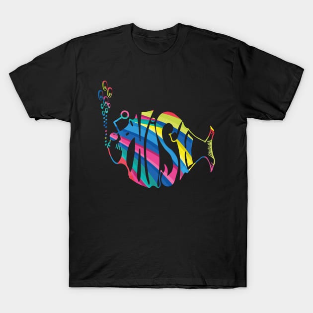 Phish Abstrack T-Shirt by phishstore99